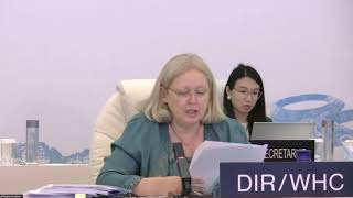 Extended 44th session of the World Heritage Committee  18 July 2021 [upl. by Quita]