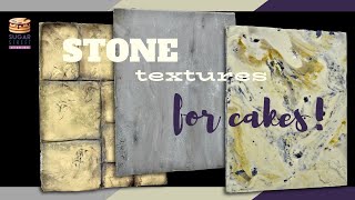 Edible Stone for Cake Decorating 3 Different Ways [upl. by Lutero]