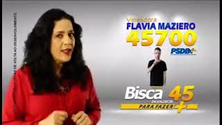 ARQUIVO ELEITORAL Flávia Maziero 45700  ELEIÇÕES 2016 [upl. by Laynad]