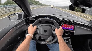 NEW Peugeot 308 GT 2024 12 hybrid 136 hp 0100 POV Test Drive [upl. by Garrity]