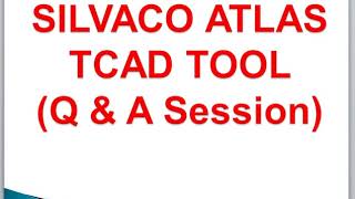 What is SILVACO amp TCAD [upl. by Wylma]