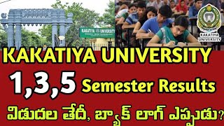 kakatiya University degree 135 semester results date 2024ku degree results 2024 bhuwantv [upl. by Nosnehpets]