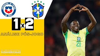 BRASIL 2 x 1 Chile  Análise pós jogo [upl. by Medor65]