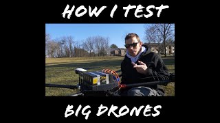 How I Test Big Drones Sky Skopes MFD 5000 Heavy Lift Drone by Watts Innovations [upl. by Hansel163]