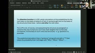 Beyond Autocomplete on Steroids Testing a NEOAristotelian Theory of Some Emergent Features [upl. by Einnalem]