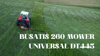 Mowing with Busatis 260  Košnja z Busatis 260  Busatis Doppelmessermähwerk [upl. by Dorlisa]