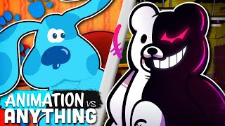 Blue vs Monokuma  Rap Battle ANIMATION VS ANYTHING CH II [upl. by Nonad]