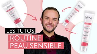 Peau sensible et intolérante  quelle routine adopter   Les Tutos au fil de leau  Uriage [upl. by Eduardo]