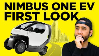 Test Riding the Nimbus One  a Futuristic 3 Wheeled Compact EV  RunPlayBack [upl. by Camden]