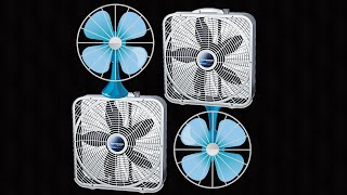 Fan Sounds For Sleeping x4 Sleep Videos  Fan White Noise [upl. by Nimzzaj]