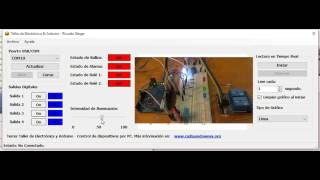 Control de dispositivos a través de PC con Arduino [upl. by Alistair]