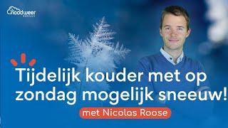 LIVE KRIJGEN WE SNEEUW KOMEND WEEKEND [upl. by Asilrak]