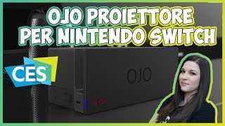 Ojo il proiettore per Nintendo Switch  CES 2018 [upl. by Asiret419]