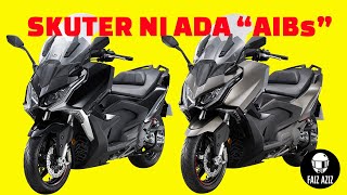 Maxi Skuter KYMCO AK550 Premium Telah Sampai Malaysia Vlog E435 [upl. by Placida]