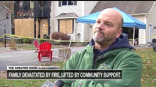 Community rallies around Skidmore coach after devastating fire [upl. by Alial]