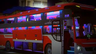 Mod Thaco 2017 Led 3 màu  Proton bus simulator [upl. by Sada36]