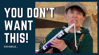 How To Use A Sealant GunCaulking Gun  DIY For Beginners [upl. by Arehahs]