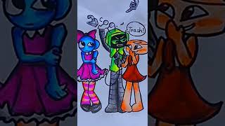 What does vee and Shelly actually gossips about poppyTak taka memedandyworldshorts [upl. by Tharp]