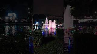 Rinia Park Pool Taiwan Center Night  Tirana Albania [upl. by Markson558]