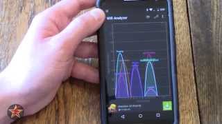 Android App Review Wifi Analyzer [upl. by Bovill898]