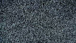 TV Static Transition  Vintage Analog CRT Television White Noise Horror Effect [upl. by Graehl466]