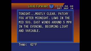 Throwback Gilbertsville Weather Report [upl. by Marder]