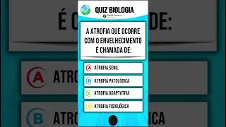 Quiz de perguntas e respostas de Biologia quiz biologia [upl. by Thetis338]