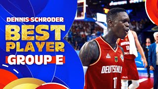 Dennis Schroder 🇩🇪  Best Player Group E  FIBA Basketball World Cup 2023 [upl. by Macfadyn86]