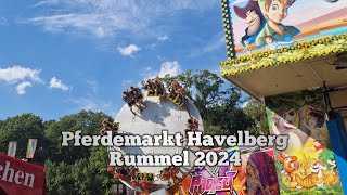 Havelberg Pferdemarkt 2024 Rummelvlog [upl. by Lobiv]