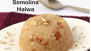 Recipe  Semolina Halwa [upl. by Brose]