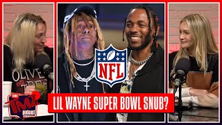 Kendrick Lamar Lands Super Bowl Spot Lil Wayne Snubbed  The TMZ Podcast [upl. by Sheffield]