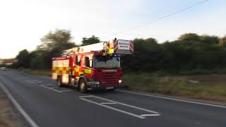 Cambridgeshire Fire and Rescue Service Cambridge Pump  CARP [upl. by Aneev]