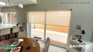 SAMROD Blinds  Motorised blinds fitting in Malahide Co Dublin [upl. by Ynaffi968]