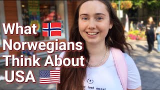 What Norwegians Think About USA amp Americans [upl. by Bank]