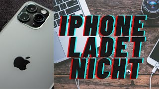 iPhone ladet nicht mehr  iPhone Ladekabel lädt nicht  Die Lösung [upl. by Dnalhsa]