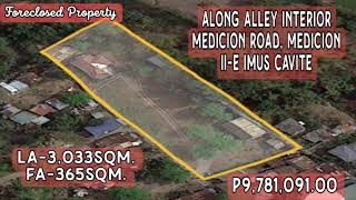 Villa Soledad Along Alley Medicion Rd Medicion 2E Imus Cavite LA3033sqm FA365sqm P3225sqm Only [upl. by Valentin]