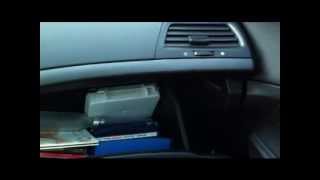 How to change the glove box light on an 0809 Accord [upl. by Noirret]