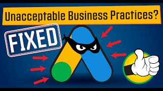 How to fix Google Ads Unacceptable Business Practices policy Part 1  The Problem [upl. by Lockwood429]