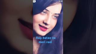 mai tere ishq mai mar na jaun hina trendingreel viralvideosubs [upl. by Nickles]