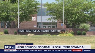 Hayfield Secondary School faces football recruiting scandal [upl. by Previdi]