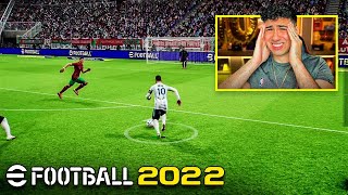 MINHA PRIMEIRA VEZ JOGANDO eFootball 2022 PIOR JOGO JA FEITO  PS5 Gameplay [upl. by Odnama]