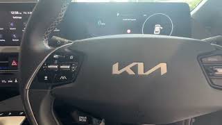 Kia EV6  How to use the steering wheel buttons and Cruise Control [upl. by Aiello]