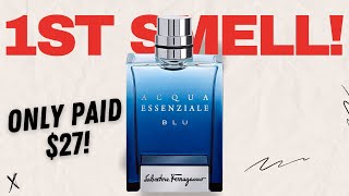 Acqua Essenziale Blu 1st Smell Salvatore Ferragamo [upl. by Orrin]