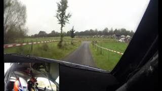 East Belgian Rallye Onboard Thierry Neuville WP1 [upl. by Ehtylb126]