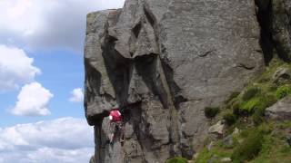 Climbing Maupassant Curbar [upl. by Dudden252]