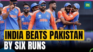 T20 World Cup 2024 Highlights India Beats Pakistan By Six Runs  India vs Pakistan [upl. by Garibald]