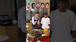 Lehmann VS Vini JR VS Benzema VS Firmino VS Ronaldo Crazy Food Challenge🍫 [upl. by Hollinger323]