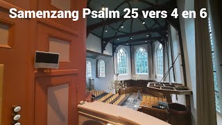 Samenzang Psalm 25 vers 4 en 6  Dorpskerk te Barendrecht [upl. by Mike]