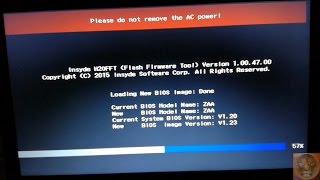 How to update BIOS on Acer Aspire E5575G5576 notebook [upl. by Medora740]