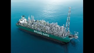 National Geographic PETRONAS Floating LNG PFLNG MegaStructures Documentary [upl. by Keon]